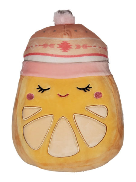 Squishmallows 8" Celia the Orange with Winter Hat