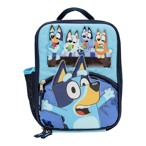 Bluey and Friends Kids Lunchbox with Mesh Pocket