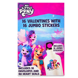 My Little Pony 16 Valentines with Stickers