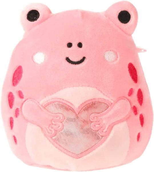 Squishmallows 4.5" Valentines Lonina the Frog with Heart