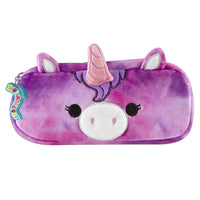 Squishmallows Soft Zippered Pencil Pouch Lola the Unicorn