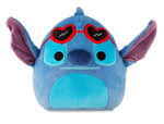 Squishmallows 8" Valentines Stitch with Heart Glasses