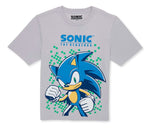 Sonic the Hedgehog Boys Gray T-Shirt