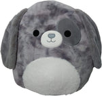 Squishmallows 12" Gustavus the Grey Dog