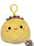 Squishmallows 3" Clip-On Lulu the Pineapple