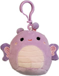 Squishmallows 3.5" Clip-On Brenda the Butterfly