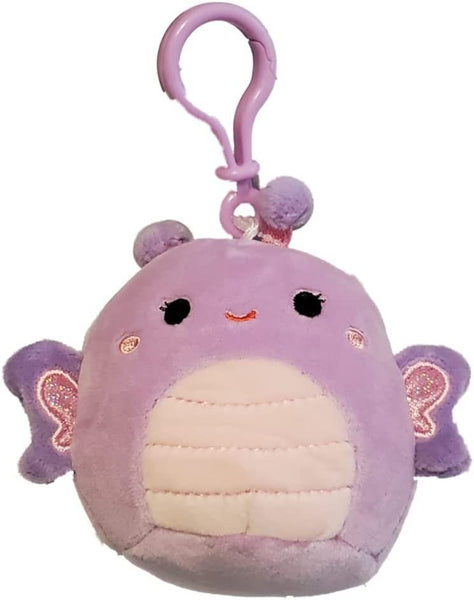 Squishmallows 3.5" Clip-On Brenda the Butterfly