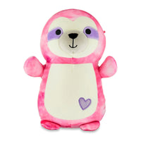 Squishmallows 10" Valentines HugMees Sadie the Sloth