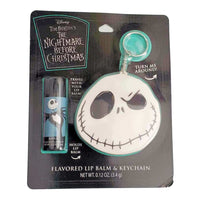 Nightmare Before Christmas Jack Skellington Lip Balm wth Keychain Case