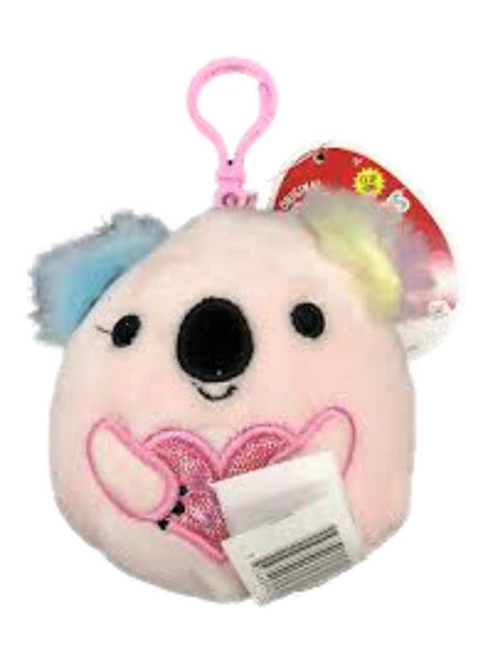 Squishmallows 3.5" Clip On Valentines Kaelea the Koala