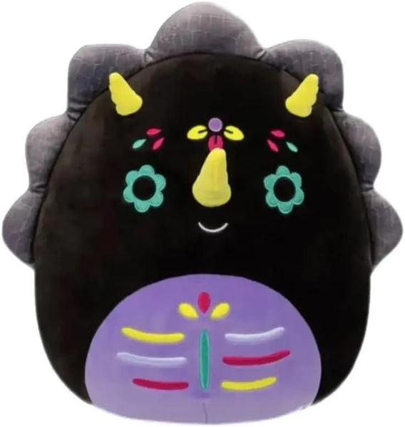 Squishmallows 12" Day of the Dead Tetero the Tricerotops