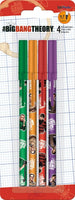 InkWorks the Big Bang theory 4 Pack Stick Pens