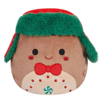 Squishmallows 8" Peterson the Gingerbread with Hat