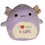 Squishmallows 11" Monica The Axolotl I Love You A Lotl