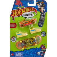 Hot Wheels Skate Fingerboard Tony Hawks Car and Fingerboard Set Hi-Beam HNG59