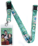 The Golden Girls Reversible Lanyard with Breakaway Clip and ID Holder