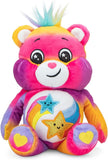 Care Bears 9" Bean Glitter Plush Dare to Care Bear