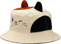 Squishmallows Cam The Cat Bucket Hat with Ears