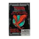 Dungeons & Dragons 16 Valentines with Tattoos