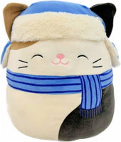 Squishmallows 12" Cam the Cat with Scarf and Hat