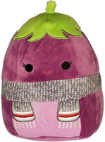 Squishmallows 8" Glena the Eggplant with Scarf