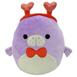 Squishmallows 8" Valentines Marius the Manatee