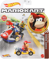 Hot Wheels Mario Kart Diddy Kong with Pipe Frame