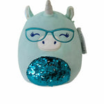 Squishmallows 8" Nyla Teal Unicorn with Glasses