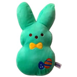 Peeps 8" Green Bunny with Bowtie and Embroidered Egg