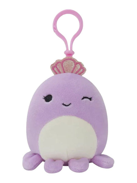 Squishmallows 3.5" Clip-On Violet the Octopus