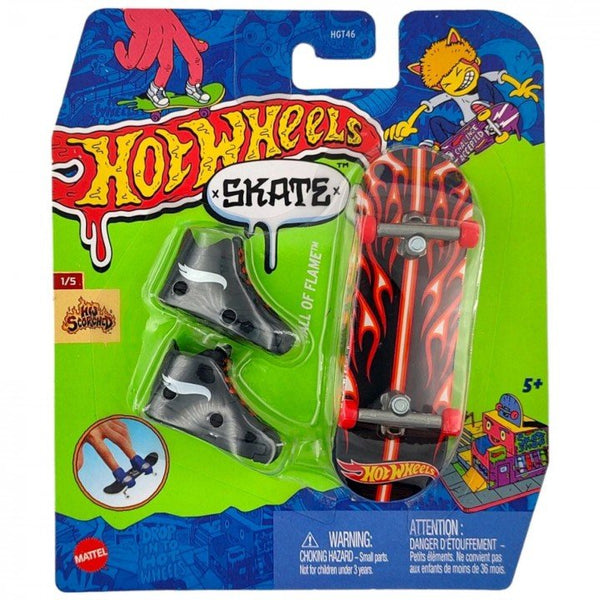 Hot Wheels Skate Fingerboard Tony Hawk Hall of Flame HVJ71