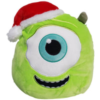 Squishmallows 8" Mike Wazowski with Santa Hat