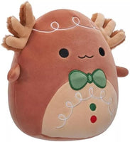 Squishmallows 8" Den the Gingerbread Axolot