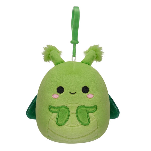 Squishmallows 3.5" Clip-On Trenton the Praying Mantis