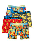 Pokemon 4pk Boys Boxer Briefs 6