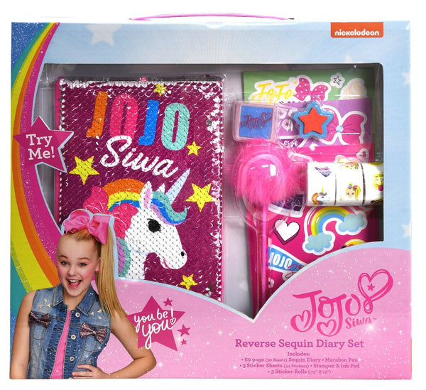 JoJo Siwa Reversible Sequin Diary Set