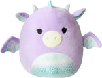 Squishmallows 8" Drow the Dragon