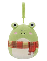 Squishmallows 3.5" Clip On Wendy the Frog with Scarf