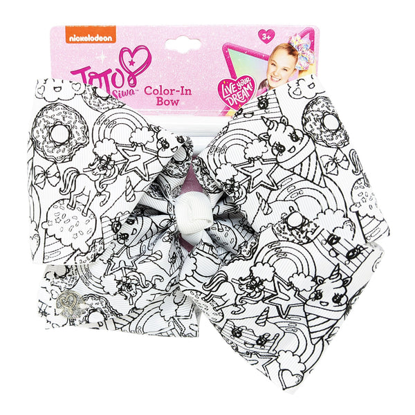 JoJo Siwa Color-In Bow with Markers