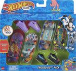 Hot Wheels Skate Fingerboard Tony Hawk  Tricked Out 4 Pack HGT86