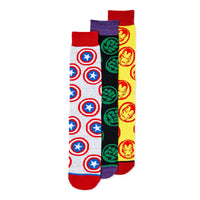 Marvel Avengers Men's Socks, 3 Pack