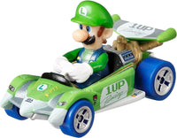 Hot Wheels Mario Kart Luigi Circuit Special 1UP Racer