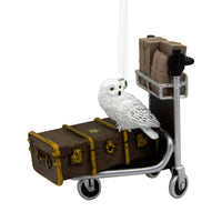 Hallmark Ornament Harry Potter Trolley Cart With Hedwig