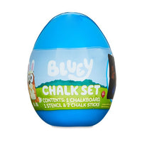 Bluey Chalk Set Egg