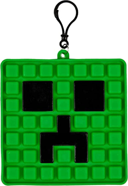 Minecraft Creeper Fidget Popper Keychain