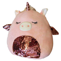 Squishmallows 12" Grecia the Alicorn Sequin Belly