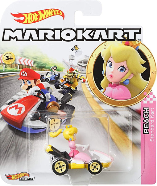 Hot Wheels Mario Kart Peach with Standard Kart