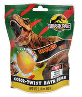 Jurassic World Color Twist Bath Bomb Amber Peach Scented