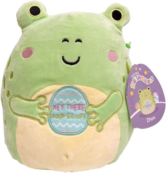 Squishmallows 12" Zhen the Frog Hey there Hop Stuff