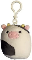 Squishmallows 3.5" Clip-On Connor the Cow